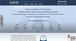 Desktop Screenshot of gavinlawoffices.com